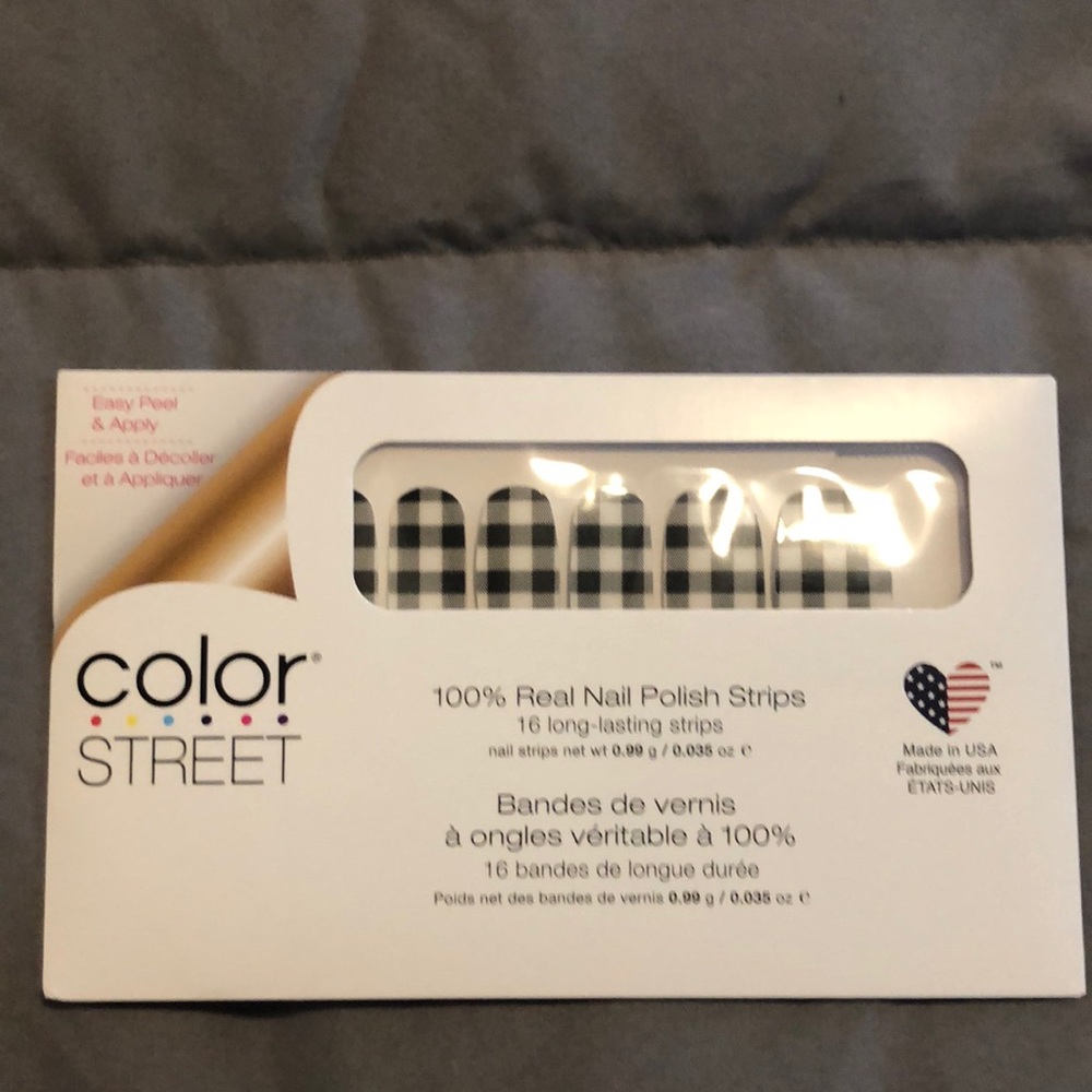 Color street real nail polish strips